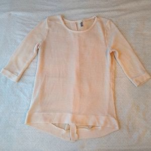 Anthropologie Open Back Top